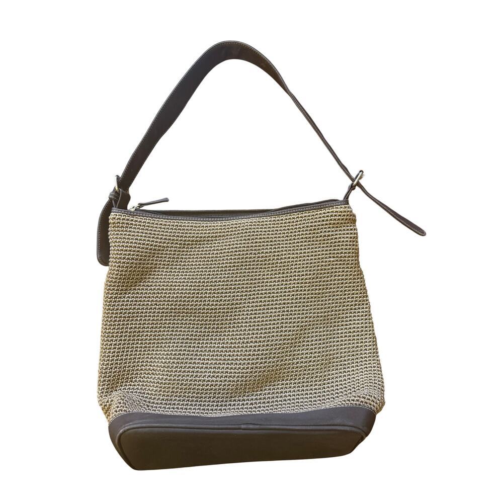 the sak brown crochet shoulder bag - Picture 2 of 6